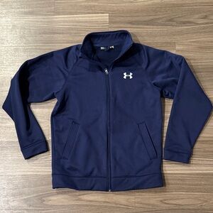 Under Armour Dark Blue Zip-Up Jacket